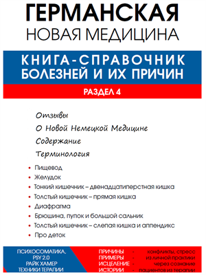 Раздел 4 справочника болезней и их причин 923770